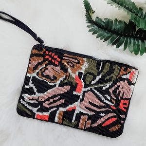 Ann Taylor factory beaded clutch